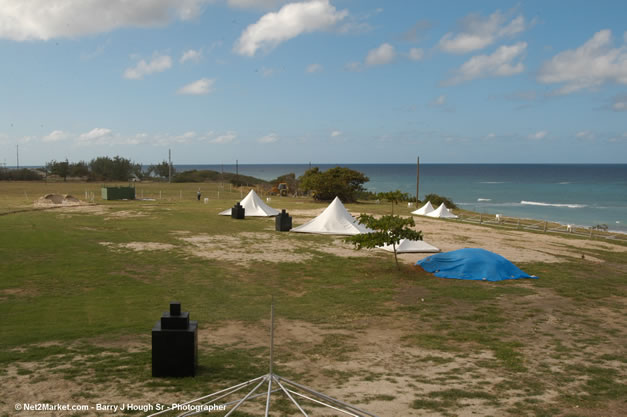 The Aqueduct Venue Under Construction - Saturday, January 20th - 10th Anniversary - Air Jamaica Jazz & Blues Festival 2007 - The Art of Music - Tuesday, January 23 - Saturday, January 27, 2007, The Aqueduct on Rose Hall, Montego Bay, Jamaica - Negril Travel Guide, Negril Jamaica WI - http://www.negriltravelguide.com - info@negriltravelguide.com...!