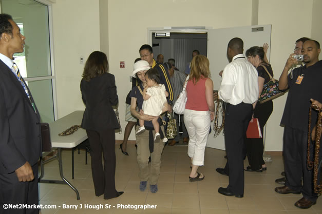 Delta Air Lines Inaugural Flight From New York's JFK Airport to Sangster International Airport, Montego Bay, Jamaica - June 9, 2007 - Sangster International Airport - Montego Bay, St James, Jamaica W.I. - MBJ Limited - Transforming Sangster International Airport into a world class facility - Photographs by Net2Market.com - Negril Travel Guide, Negril Jamaica WI - http://www.negriltravelguide.com - info@negriltravelguide.com...!