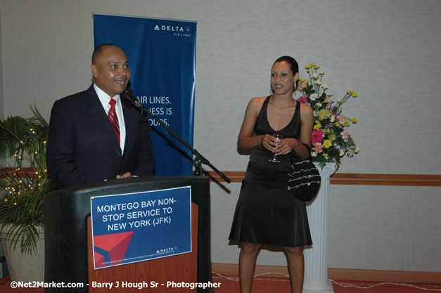 Holiday Inn SunSpree Resort & Delta Air Lines Cocktail Reception in Commemoration of Delta Air Lines Inaugural Flight From New York's JFK Airport to Sangster International Airport, Montego Bay, Jamaica - June 9, 2007 - Sangster International Airport - Montego Bay, St James, Jamaica W.I. - MBJ Limited - Transforming Sangster International Airport into a world class facility - Photographs by Net2Market.com - Negril Travel Guide, Negril Jamaica WI - http://www.negriltravelguide.com - info@negriltravelguide.com...!