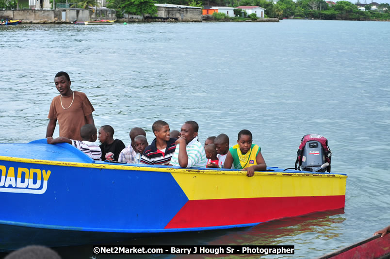 Lucea Cross the Harbour @ Lucea Car Park - All Day Event - Cross the Harbour Swim, Boat Rides, and Entertainment for the Family - Concert Featuring: Bushman, George Nooksl, Little Hero, Bushi One String, Dog Rice and many local Artists - Friday, August 1, 2008 - Lucea, Hanover Jamaica - Photographs by Net2Market.com - Barry J. Hough Sr. Photojournalist/Photograper - Photographs taken with a Nikon D300 - Negril Travel Guide, Negril Jamaica WI - http://www.negriltravelguide.com - info@negriltravelguide.com...!