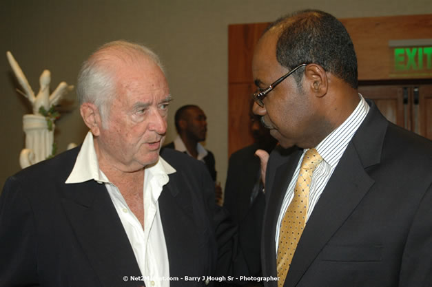 Red Cap Porters Awards - Minister of Tourism, Hon. Edmund Bartlett - Director of Tourism, Basil Smith - Friday, December 14, 2007 - Holiday Inn Sunspree, Montego Bay, Jamaica W.I. - Photographs by Net2Market.com - Barry J. Hough Sr, Photographer - Negril Travel Guide, Negril Jamaica WI - http://www.negriltravelguide.com - info@negriltravelguide.com...!