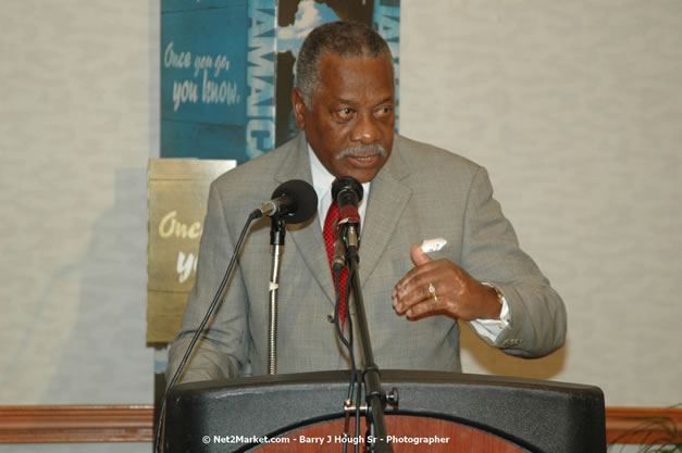 Red Cap Porters Awards - Minister of Tourism, Hon. Edmund Bartlett - Director of Tourism, Basil Smith - Friday, December 14, 2007 - Holiday Inn Sunspree, Montego Bay, Jamaica W.I. - Photographs by Net2Market.com - Barry J. Hough Sr, Photographer - Negril Travel Guide, Negril Jamaica WI - http://www.negriltravelguide.com - info@negriltravelguide.com...!